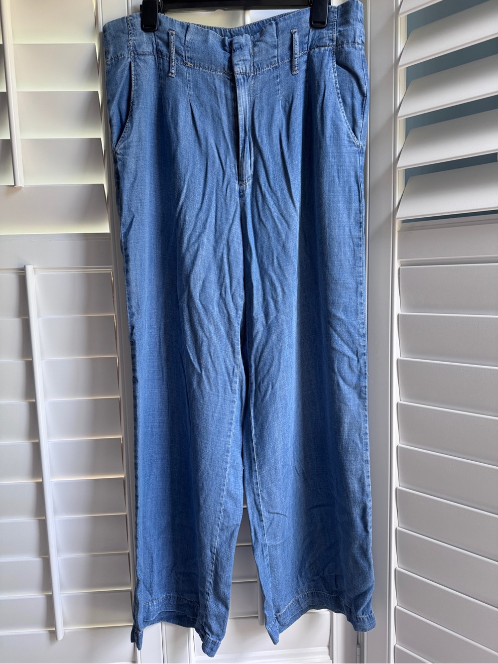 Tencel Rocks & Indigo "denim" high waisted jeans size 12